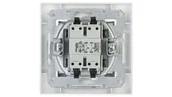 Wyłączniki światła i elektryczne - Schneider Asfora przycisk podtynkowy podwójny biały EPH1100121 - miniaturka - grafika 1