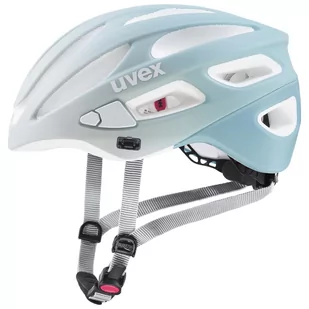 Kask rowerowy Uvex True cc biało- niebieski mat - Kaski rowerowe - miniaturka - grafika 1