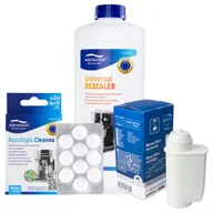 Akcesoria i części do ekspresów do kawy - Zestaw Gaggia - Filtr Saeco Intenza+ CA6702, Uniwersalny Odkamieniacz Aqualogis 1L, Tabletki Czyszczące Aqualogis Cleaneo 10 szt. - miniaturka - grafika 1