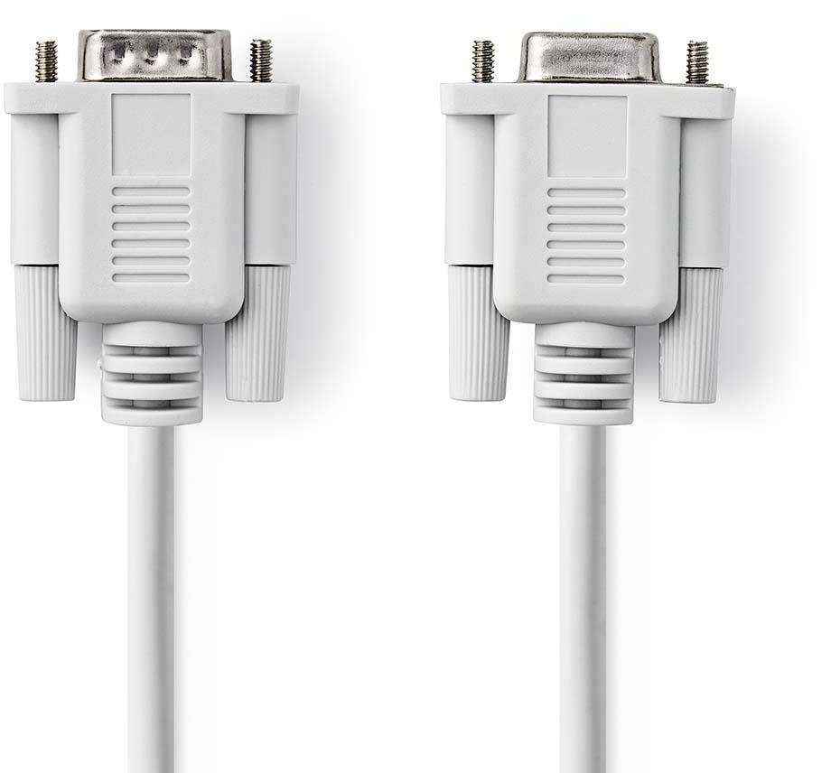 Nedis Kabelis DB9:M - DB9:F 1.8 m 1:1 RS232