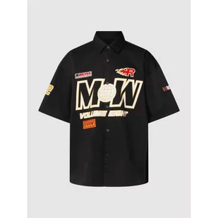 Koszula casualowa z naszywkami z logo  MATW X REVIEW - Buty sportowe męskie - miniaturka - grafika 1