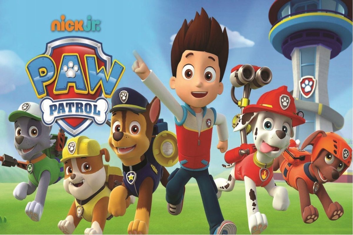 PUZZLE Paw Patrol Psi Patrol + IMIĘ Pudełko 120 el.