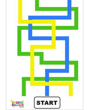 Mata Gra Animacyjna LABIRYNT 100x300cm