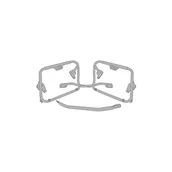 Kufry i sakwy motocyklowe - Givi PLX3112 Tubowy uchwyt boczny pasuje do V35 PLX obudowa boczna do Suzuki V-Strom 650 i 650XT - miniaturka - grafika 1