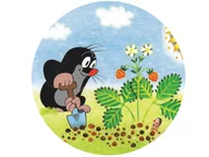 Ciasta i półprodukty do ciast - Dekoracyjny opłatek tortowy Krecik - 20 cm - miniaturka - grafika 1
