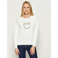 Bluzy damskie - Pinko Bluza NELLY Regular Fit - miniaturka - grafika 1