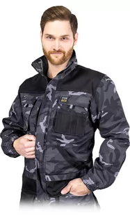 Bluza ochronna moro-czarny roz.3XL - Odzież robocza - miniaturka - grafika 1