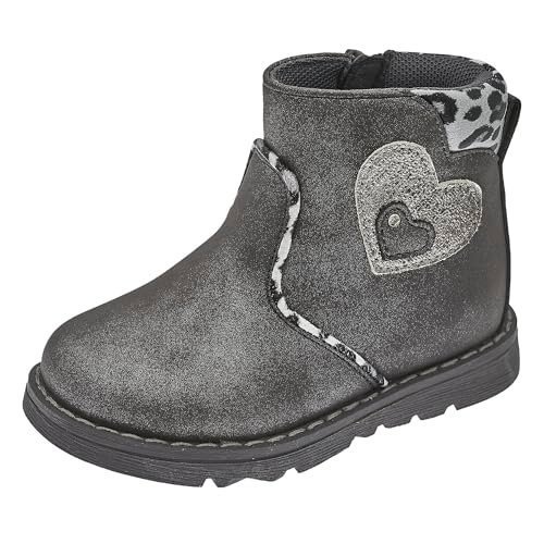 Chicco Botki, modne buty dziewczęce, metalowe, 22 EU, Metalowe, 22 EU