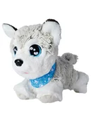 Maskotki i pluszaki - Simba Maskotka "Happy Husky" w kolorze szarym - 3+ - miniaturka - grafika 1