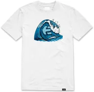 Koszulki męskie - t-shirt ETNIES WAVE TEE WHITE - miniaturka - grafika 1