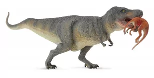 Collecta Dinozaur tyrannosaurus rex z ofiarą - Figurki dla dzieci - miniaturka - grafika 1
