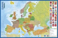 Kalendarze - FRANCUSKI ARKUSZ EDUKACYJNY CARTE EUROPA - miniaturka - grafika 1