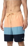 Kąpielówki męskie - 4f Spodenki kąpielowe męskie 4F M024 łososiowe 4FSS23UBDSM024 64S 2XL - miniaturka - grafika 1