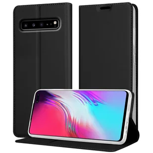 Pokrowiec Ochronny Do Samsung Galaxy S10 5G Etui w CLASSY CZARNY Case Obudowa Ochronny Cover Cadorabo - Etui i futerały do telefonów - miniaturka - grafika 1