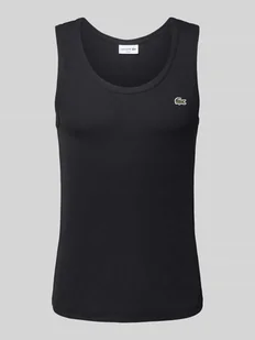 Top o kroju slim fit z czystej bawełny - Koszulki męskie - miniaturka - grafika 1