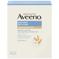 Kosmetyki do kąpieli - Aveeno, puder kojący do kąpieli, 8 x 42 g - miniaturka - grafika 1