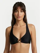 Stroje kąpielowe - Seafolly Góra od bikini Palermo 31554MF217 Czarny - miniaturka - grafika 1