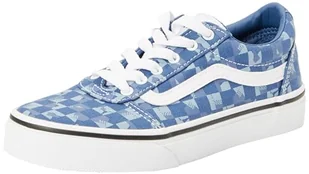 Vans Ward Sneaker buty dziecięce, uniseks, Mozaika, niebiesko-biała, 31.5 EU - Buty dla dziewczynek - miniaturka - grafika 1