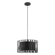 Lampy sufitowe - TK Lighting Zwis sufitowy nowoczesny 1pł HARMONY BLACK 1654 TKL1654 - miniaturka - grafika 1