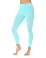 Spodnie narciarskie - Brubeck, Spodnie damskie termoaktywne, Thermo, błękitny, rozmiar XL - miniaturka - grafika 1