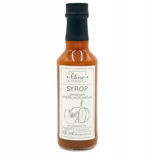 Syrop Dyniowy American Pumpkin Syrop Do Kawy Do Grzańca 200Ml - Syropy i koncentraty owocowe - miniaturka - grafika 1