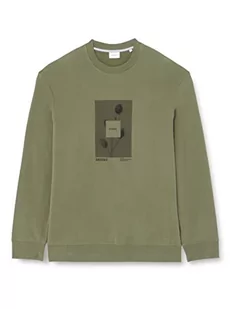 s.Oliver Big Size Bluza męska, zielona, XXL, zielony, XXL - Bluzy męskie - miniaturka - grafika 1