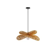 Lampy sufitowe - Immax 08265L - Żyrandol na lince MARIPOSA 1xE27/40W/230V śr. 50 cm juta - miniaturka - grafika 1
