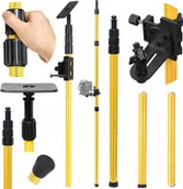 Poziomice laserowe - Deko STATYW ROZPOROWY TYCZKA DO LASERA POZIOMICY 285 CM +ADAPTER DO SKOSÓW DEKO - miniaturka - grafika 1