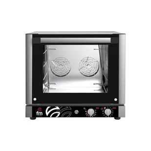 Piec konwekcyjny z nawilżaniem, ShopCook, manualny, 4x430x340/4xGN 2/3, P 3.1 kW STALGAST 912058 - Piece, kotły  i płyty grzejne gastronomiczne - miniaturka - grafika 1