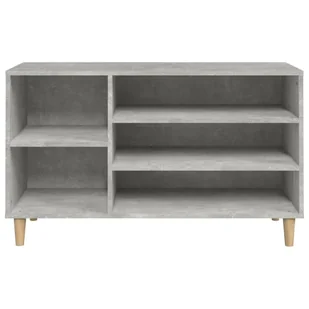 Szafka na buty, szarość betonu, 102x36x60 cm - Szafki na buty - miniaturka - grafika 6
