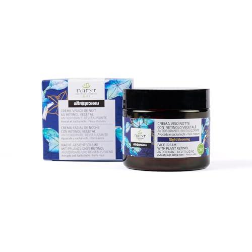 NATYR Altromercato krem do twarzy na noc z retinolem roślinnym - przeciwutleniacz, rewitalizator, bio, 50 ml