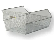 Koszyki rowerowe - Basil Kosz na tylny bagażnik CENTO Mounting set for CENTO basket, stalowy srebrny A-BAS-11117 - miniaturka - grafika 1