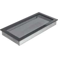 Akcesoria kominkowe - Kratki.pl KRATKA KOMINKOWA PROSTOKĄTNA GRAFITOWA 220X450 MM 22/45G - miniaturka - grafika 1