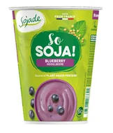 Zdrowa żywność - Sojade PRODUKT SOJOWY Z BORÓWKAMI BEZGLUTENOWY BIO 400 g - miniaturka - grafika 1