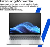 Laptopy 2w1 - HP EliteBook 8 Flip G1i Notebook AI - Flip-Design - Intel Core Ultra 5 225U - Win 11 Pro - Intel Graphics - 16 GB RAM - 512 GB SSD NVMe - 33.8 cm 13.3" IPS Touchscreen 1920 x 1200 - Wi-Fi 7, Bluetooth - Glacier Silver - kbd: Deutsch - mit HP 3 year - miniaturka - grafika 1