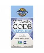 Witaminy i minerały - Garden of life Vitamin Code Men 50, multiwitamina dla mężczyzn po pięćdziesiątce, 120 kapsułek - miniaturka - grafika 1