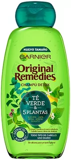 Szampony do włosów - Szampon do oczyszczania włosów Garnier Original Remedies Detox Shampoo Daily Use 300 ml (3600542152884) - grafika 1