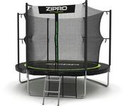 Trampoliny - Zipro Trampolina ogrodowa z siatką wewnętrzną 8FT 252cm + torba na buty 5902659840660 - miniaturka - grafika 1