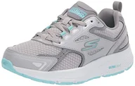Trampki damskie - Skechers Damskie trampki Consistent, 7.5, Szary/Turkusowy, 35 EU - miniaturka - grafika 1