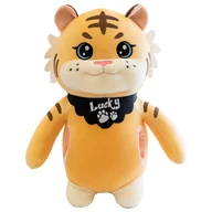 Maskotki i pluszaki - PLUSZOWY TYGRYSEK MASKOTKA ''LUCKY'' Z KIESZONKAMI 70 CM - miniaturka - grafika 1