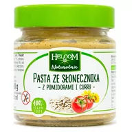 Pasty warzywne - Curry PASTA ZE SŁONECZNIKA Z POMIDORAMI I 190g Helcom Naturalnie - miniaturka - grafika 1