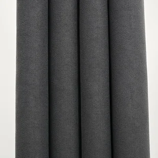 Zasłona 140 x 260 cm ciemnoszara - Zasłony Zasłona 140 x 260 cm ciemnoszara - Zasłony - miniaturka - grafika 1