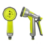 Węże ogrodowe i zraszacze - BRADAS 8-funkcyjny pistolet ogrodowy metalowy LIME LINE LE-5108 9487 LE-5108 - miniaturka - grafika 1