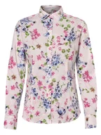 Koszule damskie - brookshire Bluzka damska Kobiety Bawełna biały|wielokolorowy wzorzysty, 38 - miniaturka - grafika 1