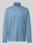 Swetry męskie - Golf o kroju regular fit z mieszanki bawełny - miniaturka - grafika 1