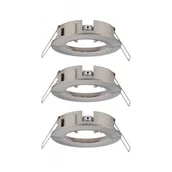 Lampy ścienne - Paulmann Choose Zestaw opraw wbudowanych żelazo szczotkowane 92479 - miniaturka - grafika 1