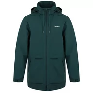 Kurtki męskie - Męski płaszcz Husky Nevr M Rozmiar: S / Kolor: ciemnozielony - miniaturka - grafika 1