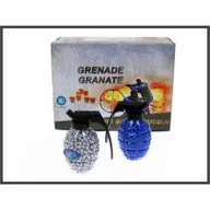 Zabawki militarne - Hipo Kulki granat 800szt. złote niebieskie - miniaturka - grafika 1