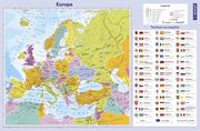 Przybory szkolne - Demart Podkładka na biurko Mapa Europy. - miniaturka - grafika 1