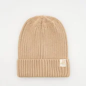 Czapki dla dzieci - Reserved - Czapka beanie - Brązowy - miniaturka - grafika 1